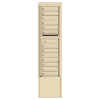 13 Tenant Doors and Outgoing Mail Compartment - 4C Depot Mailbox Module - 4C15S-13-D
