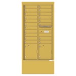 19 Tenant Doors with 2 Parcel Lockers and Outgoing Mail Compartment - 4C Depot Mailbox Module - 4C16D-19-D