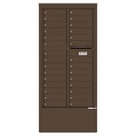 29 Tenant Doors with one Outgoing Mail Compartment - 4C Depot Mailbox Module - 4C16D-29-D