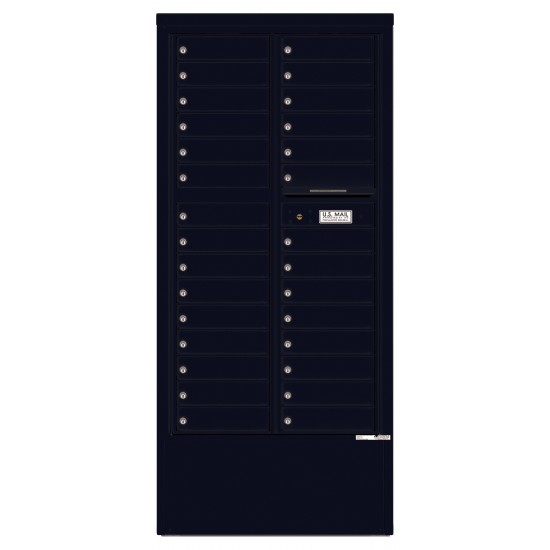 29 Tenant Doors with one Outgoing Mail Compartment - 4C Depot Mailbox Module - 4C16D-29-D