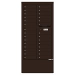 29 Tenant Doors with one Outgoing Mail Compartment - 4C Depot Mailbox Module - 4C16D-29-D