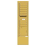 9 Tenant Doors with 1 Parcel Locker and Outgoing Mail Compartment - 4C Depot Mailbox Module - 4C16S-09-D