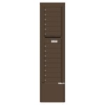 14 Tenant Doors with one Outgoing Mail Compartment - 4C Depot Mailbox Module - 4C16S-14-D