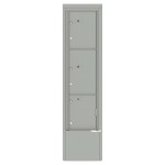 3 Parcel Lockers - 4C Depot Mailbox Module - 4C16S-3P-D