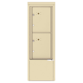 2 Parcel Lockers - 4C Depot Mailbox Module - 4CADS-2P-D