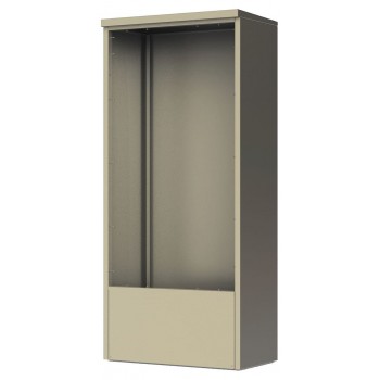 4C Depot Cabinet - accommodates any double column 15 high 4C unit - DEP15D