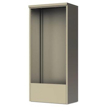 4C Depot Cabinet - accommodates any double column Max height 4C unit - DEP16D