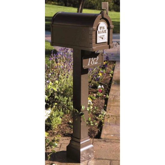 Keystone Mailbox Standard Post - Bronze - KSP-BRO