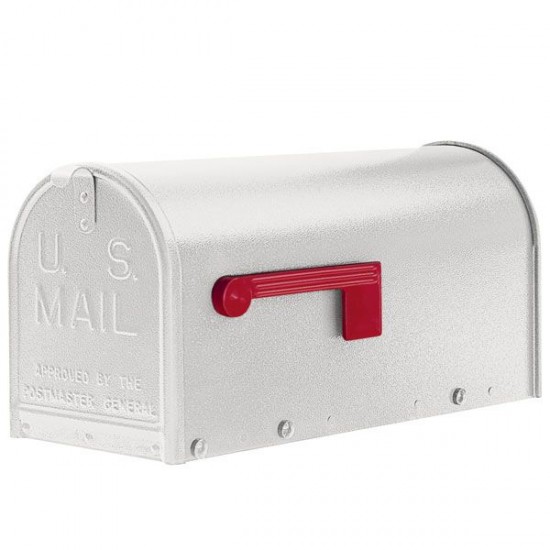 Janzer Mailbox - Textured White - JB-WHI