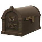Keystone Mailbox - Bronze with Antique Bronze Script - KS-20S