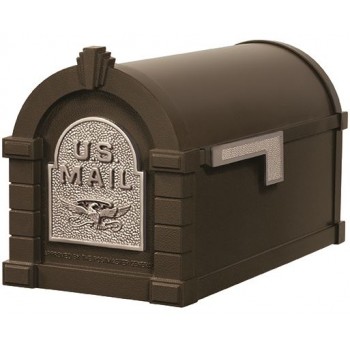 Keystone Mailbox - Bronze with Satin Nickel Eagle - KS-24A
