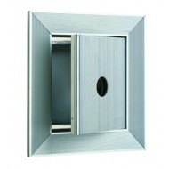 Key Keeper (Key Lock Box) - With Surface Mount Collar - Anodized Aluminum Finish - KKASMA