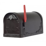 Special Lite Floral Post Mount Mailbox - SCF-1003