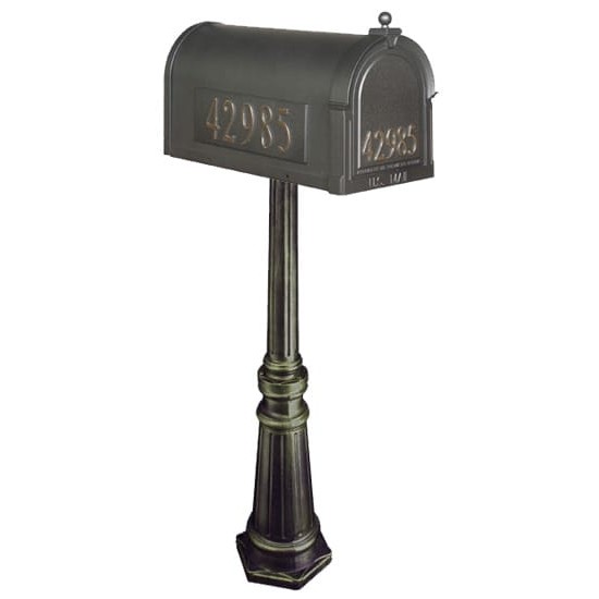 Special Lite Berkshire Mailbox with Tacoma Post - SCB-1015/SPK-591