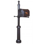 Special Lite Classic Mailbox with Fresno Post - SCC-1008/SPK-592