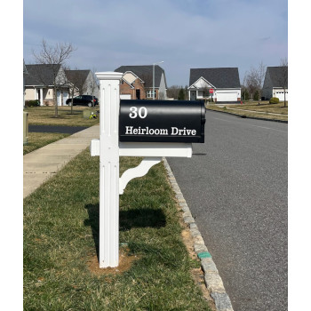 Special Lite Savannah Mailbox with Fluted Vinyl Post - SCS-1014/FVP