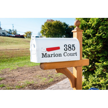 Special Lite Savannah Mailbox with Wooden Post - SCS-1014/WP