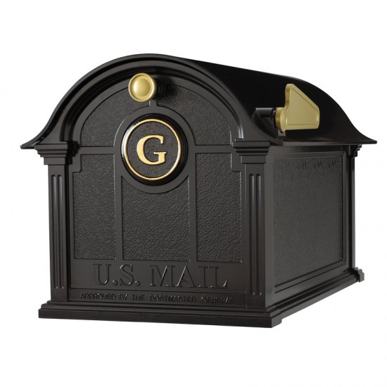 Whitehall Mailbox - Balmoral Mailbox Monogram Package - WH-BMMP