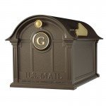 Whitehall Mailbox - Balmoral Mailbox Monogram Package - WH-BMMP