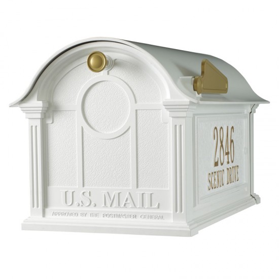 Whitehall Mailbox - Balmoral Mailbox Side Plaques Package - WH-BMSPP