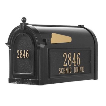 Whitehall Mailbox - Capitol Mailbox Side Plaques and Door Plaque Package - WH-CMSPDPP