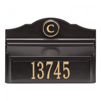 Whitehall Mailbox - Colonial Wall Mailbox Package #1 - WH-CWMP1