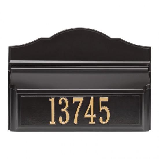 Whitehall Mailbox - Colonial Wall Mailbox Package #2 - WH-CWMP2
