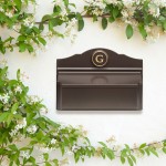 Whitehall Mailbox - Colonial Wall Mailbox Package #3 - WH-CWMP3