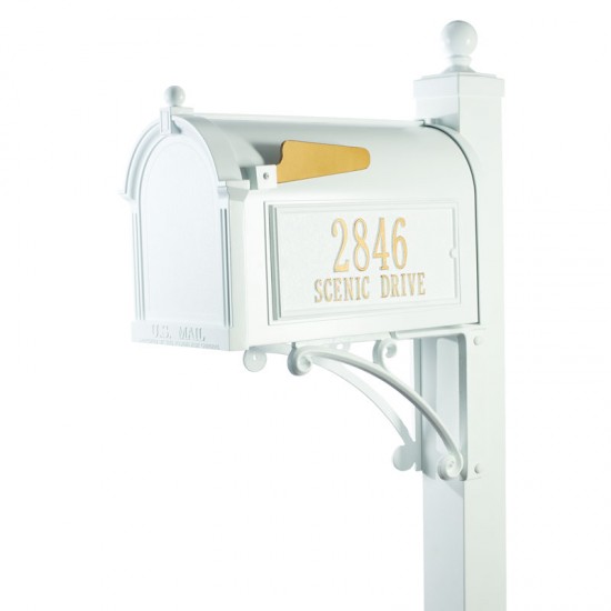 Whitehall Mailbox - Deluxe Capitol Mailbox Package - WH-DCMP