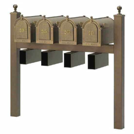 Whitehall Mailbox - Multi Mailbox Quint Package - WH-Quad