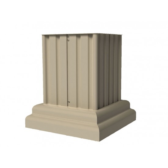 8 Tenant Door Standard Style CBU Mailbox (Pedestal Included) - Type 6 - 1570-8T6AF