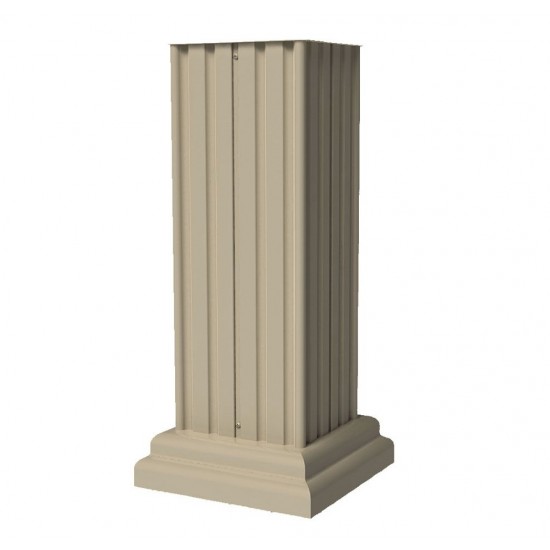 8 Tenant Door Standard Style CBU Mailbox (Pedestal Included) - Type 1 - 1570-8AF