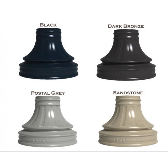 Classic Decorative Short Column Pedestal Cover for 8T6, 13, and 16 Door 1570 Model CBU's and all 1590 Model CBUs - VOGUEPA14