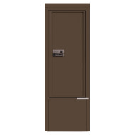 Package Protector™ PORT for Single Family Homes - Carrier Neutral Package Delivery Box in Depot Cabinet - In Antique Bronze Color