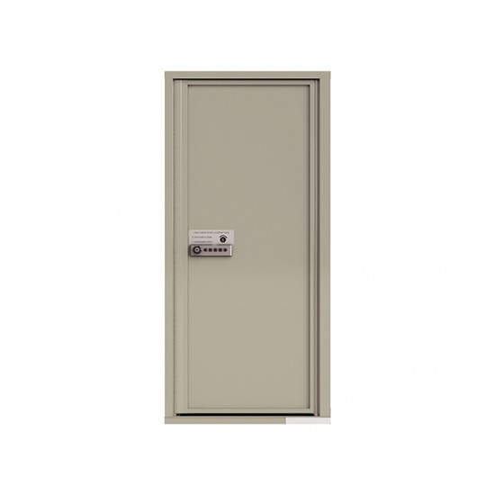 Package Protector™ PRO for Single Family Homes - Carrier Neutral Package Delivery Box - In Postal Grey Color