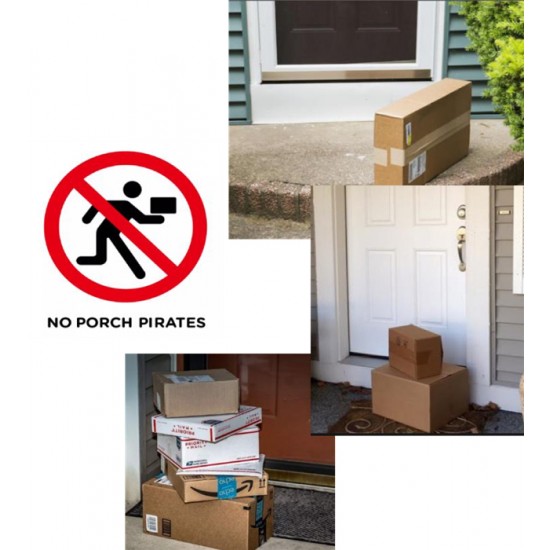 Package Protector™ PRO for Single Family Homes - Carrier Neutral Package Delivery Box - In Gold Speck Color